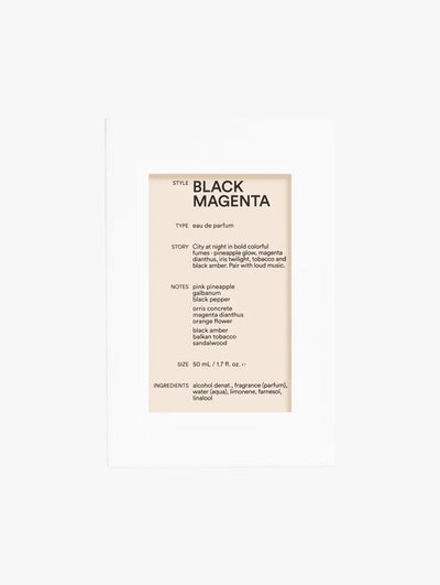 Perfume Black Magenta