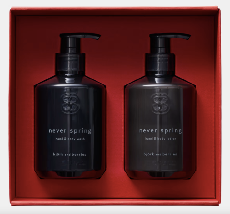 Rankų ir kūno prausiklio ir losjono rinkinys Never Spring