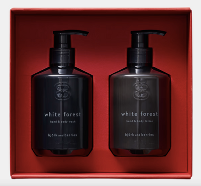 Rankų ir kūno prausiklio ir losjono rinkinys White Forest
