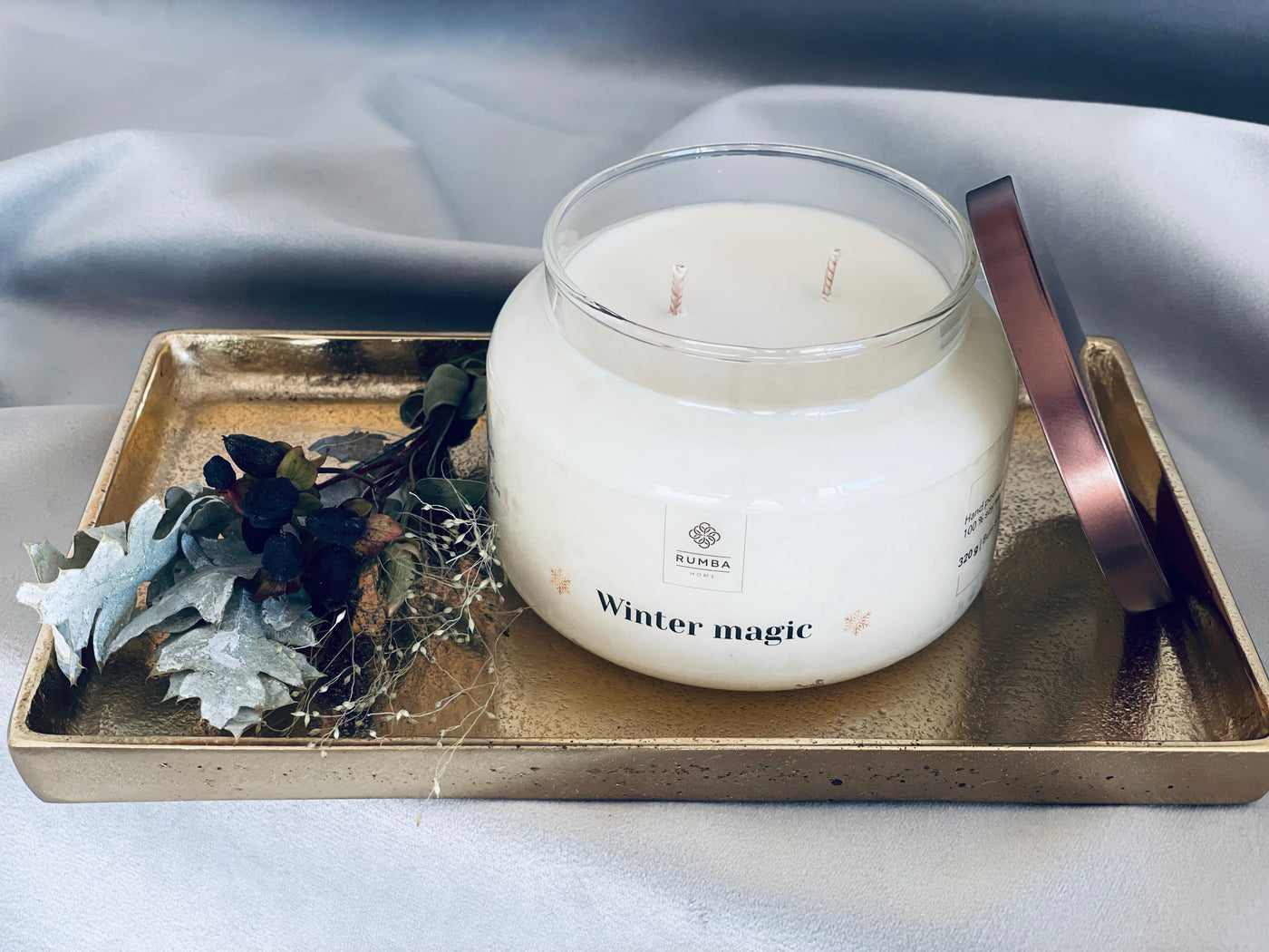 Soy wax candle Winter magic